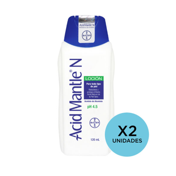 Acid Mantle Loción x 120 ml X2