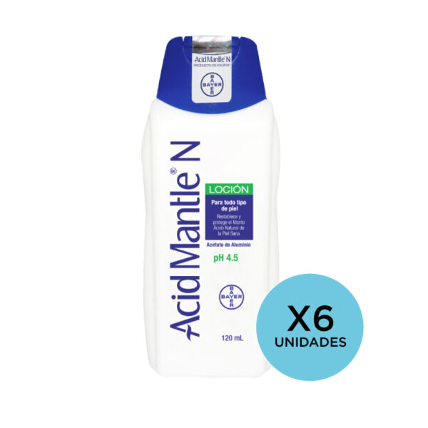 Acid Mantle Loción x 120 ml X6